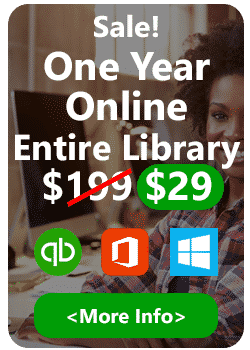 Sale! One Year Online Entire Library $29. Click here for more info.