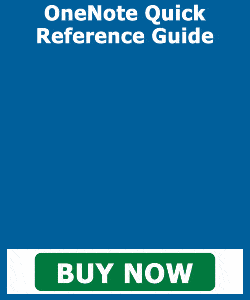 OneNote Quick Reference Guide. Buy Now.