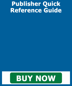 Publisher Quick Reference Guide. Buy Now.