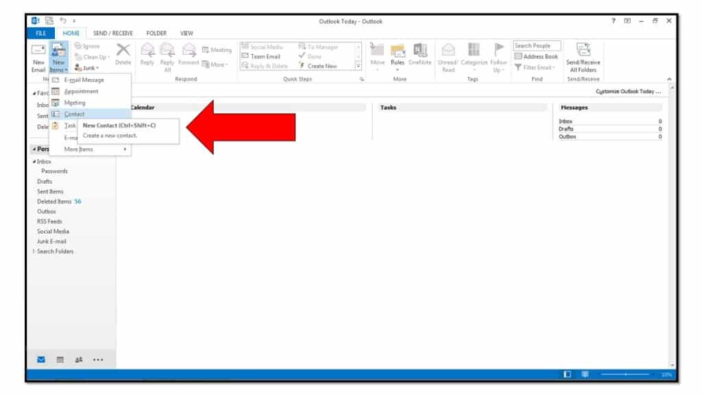 Create A Contact List In Outlook 2016 Meterpolre