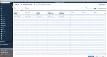 A picture of the “Add/Edit Multiple List Entries” window that lets you copy and paste list data from Excel into QuickBooks Pro.