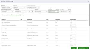 A picture showing how to create a new price rule before you use price rules in QuickBooks Online.