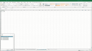 Navigating Worksheets in Excel - Instructions: A picture of a user navigating worksheets in Excel by using the “Activate” dialog box.