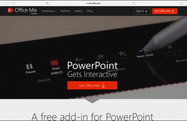 Office Mix for PowerPoint 2013 Preview Now Available: A picture of the 