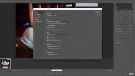 A picture of the General Camera Raw Preferences in Photoshop.