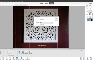 A picture showing how to duplicate a layer in Photoshop Elements using the “Duplicate Layer” dialog box.