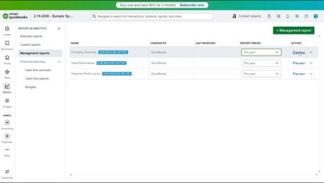 blog-3-6-2026-howtorunmanagementreportsinquickbooksonline A picture showing how to run management reports in QuickBooks Online.