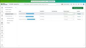 A picture showing how to run management reports in QuickBooks Online.