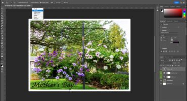 A picture showing how to use the rulers and grid in Photoshop by changing the units of measurement on the rulers in Photoshop.