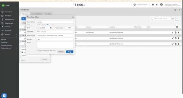 blog-4-21-2026-entertimeinquickbooksonline A picture showing how to enter time in QuickBooks Online via the QuickBooks Time program.