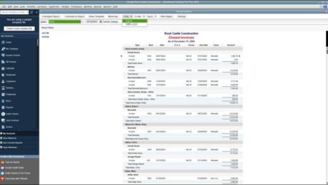 A picture showing how to print a report in QuickBooks Desktop Pro.