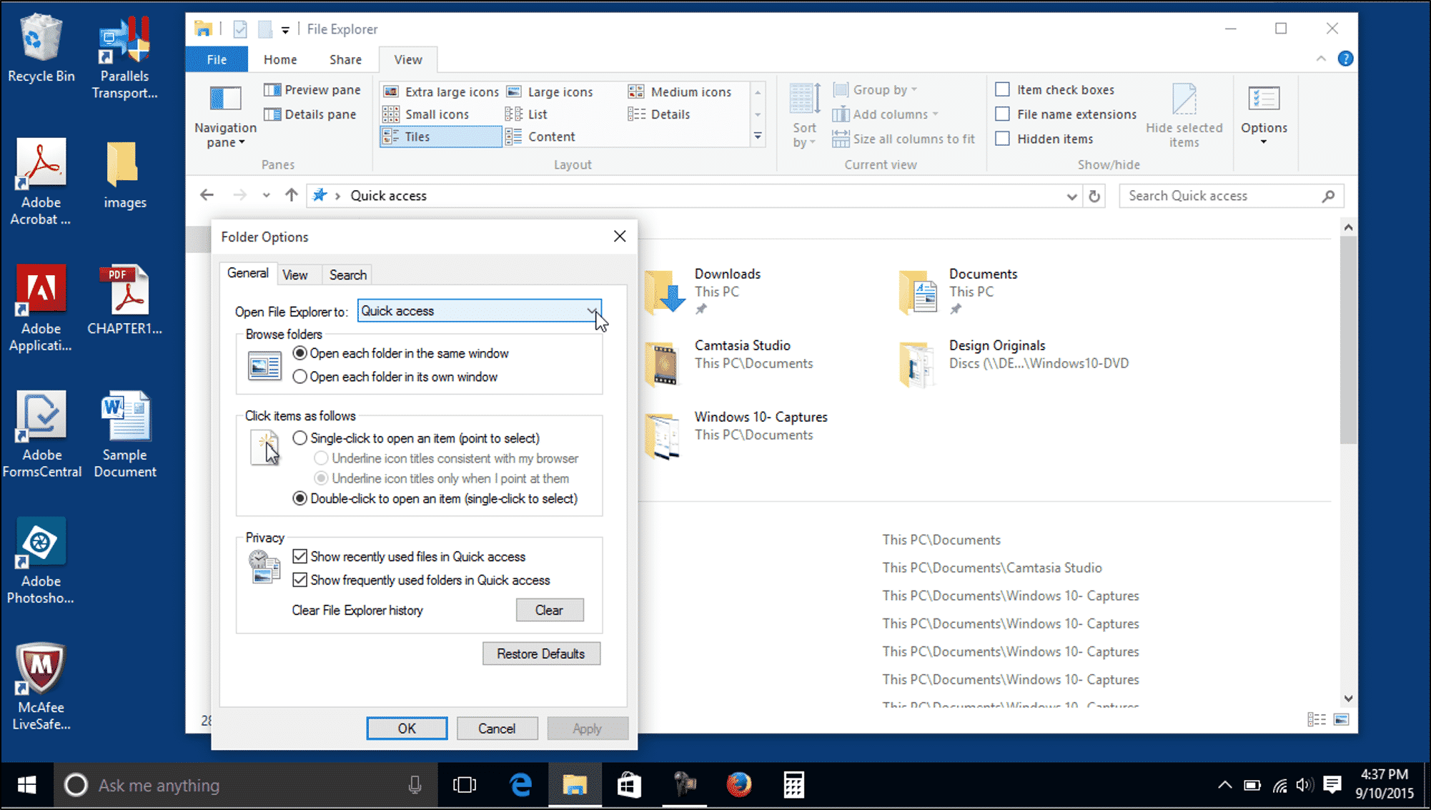 Quick Access In Windows 10 Tutorial TeachUcomp Inc 