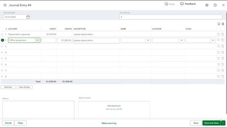 blog-6-10-2026-howtomakeageneraljournalentryinquickbooksonline A picture showing how to make a general journal entry in QuickBooks Online.
