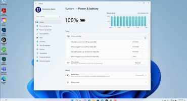 A picture of the Power and Battery settings in Windows 11.