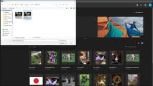 A picture showing how to open a camera raw file in Photoshop.