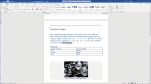 Delete Text in Word- Instructions: A picture of a user selecting the text to delete in a Word document.