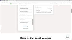 A picture of a user signing up for QuickBooks Online and creating a new company file.