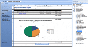 Insert Special Fields in Crystal Reports: A picture that shows how to insert special fields in Crystal Reports.