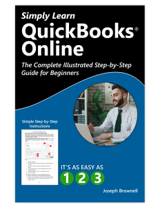 QuickBooks Online Book: Buy QuickBooks Online Book at TeachUcomp, Inc. A picture of the cover of Simply Learn QuickBooks Online.
